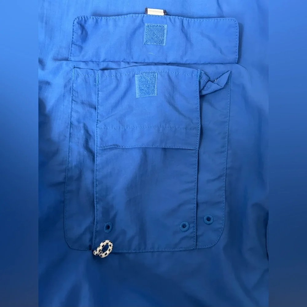 Columbia Men's Blue Performance Fishing Gear Shirt size XXL - Picture 10 of 11
